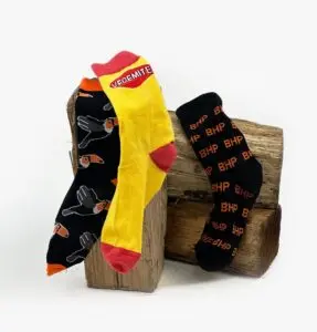 Custom branded socks