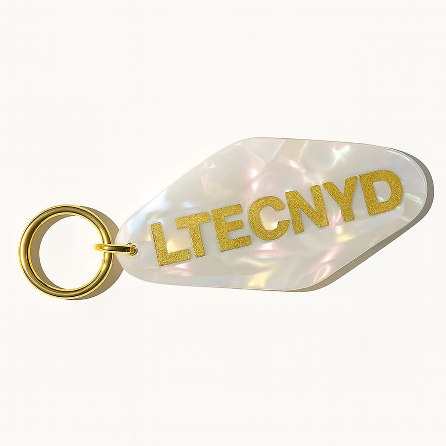 Hotel Keychain Acrylic