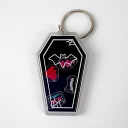 Acrylic Shaker Keychain 2