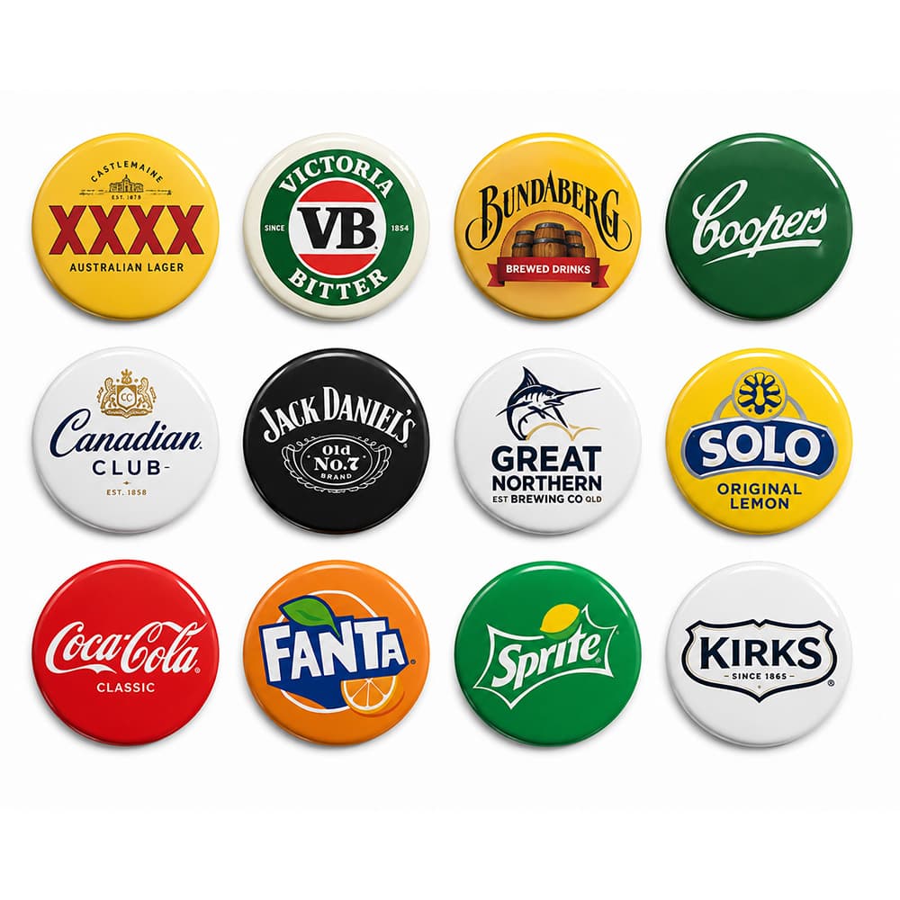 Metal Circle Badges