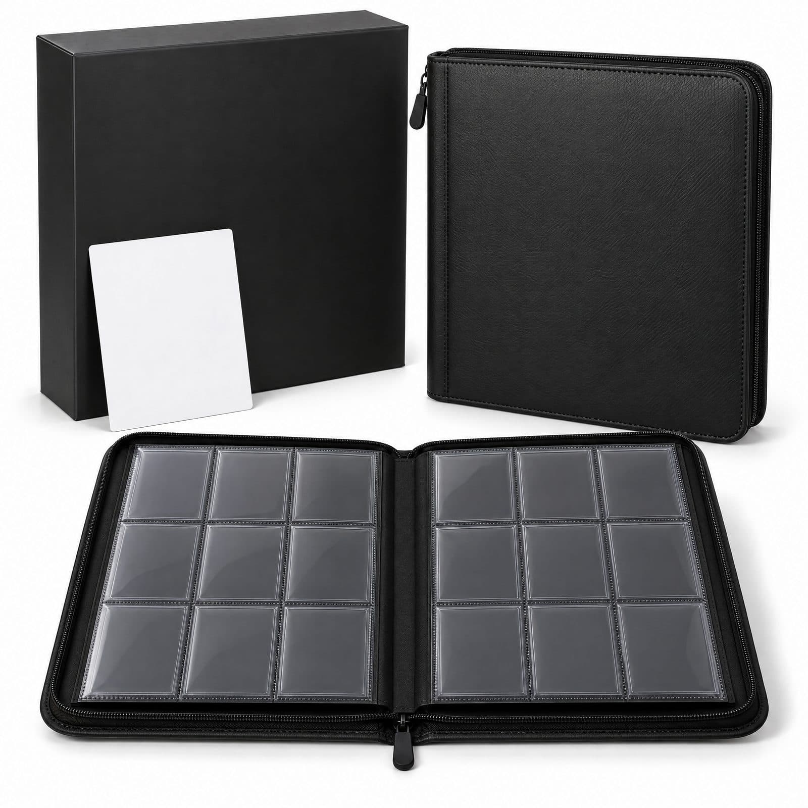 Custom 9-Pocket Top Loader Zip Binder