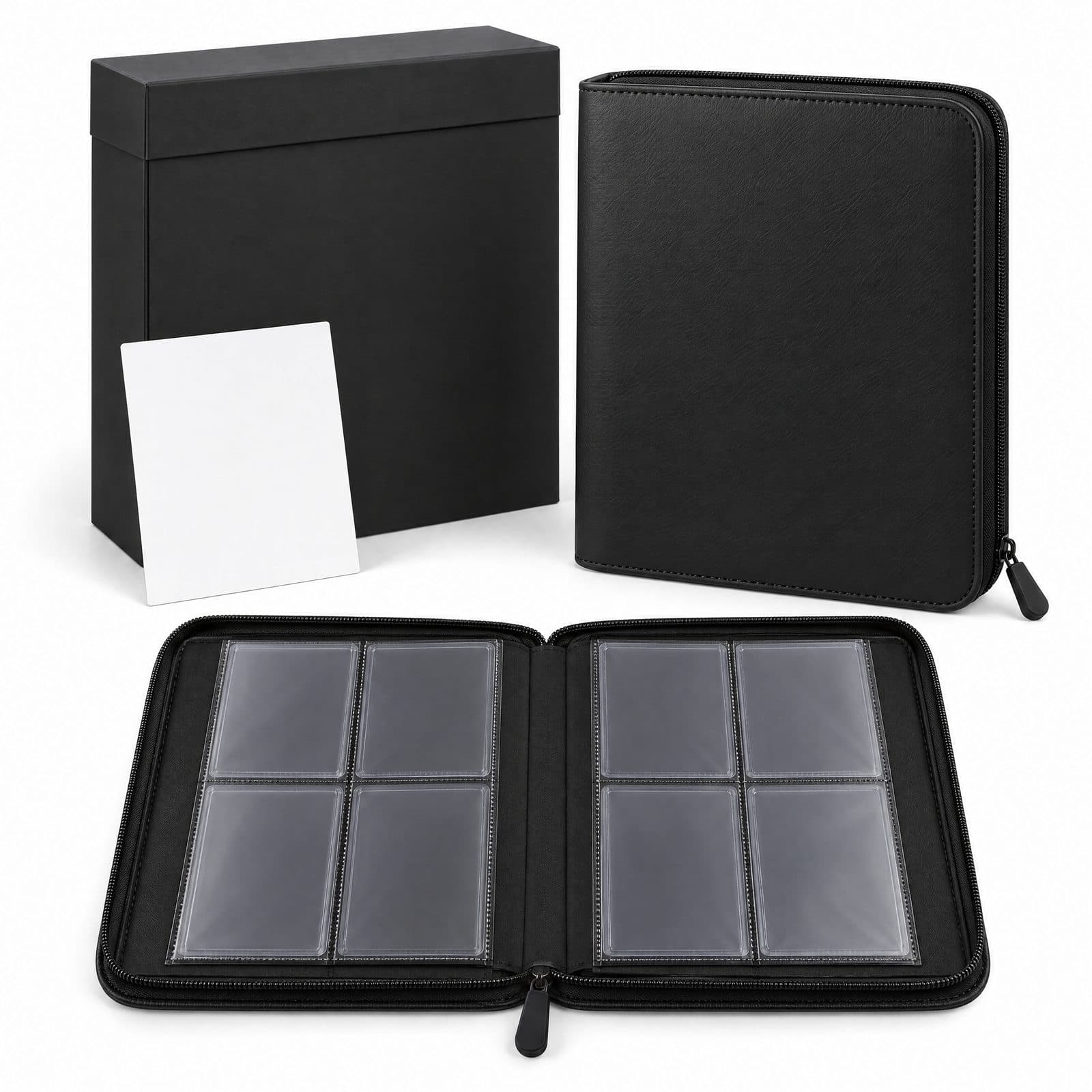 Custom 4-Pocket Top Loader Zip Binder