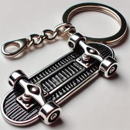 Hard Enamel Keychain 4