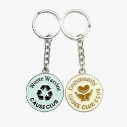 Hard Enamel Keychain 2