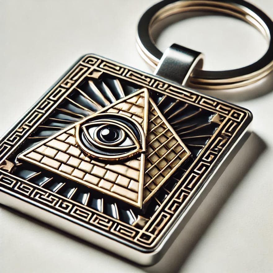 Hard Enamel Keychain