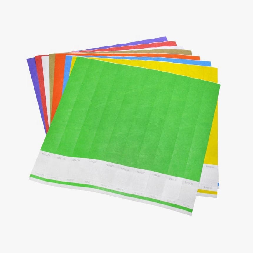 Tyvek Wristbands - Plain