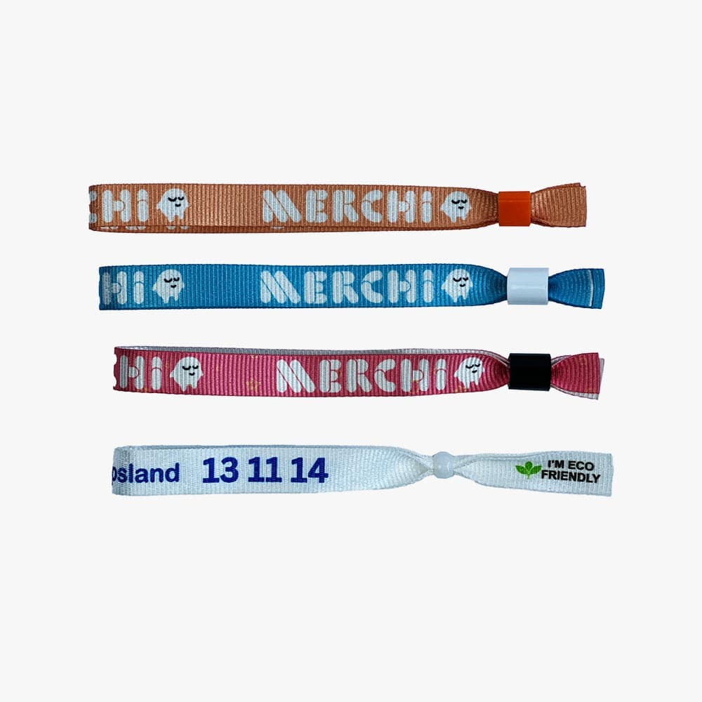Eco Friendly Woven Wristbands