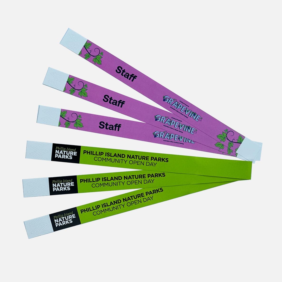Wristbands Tyvek Full Colour