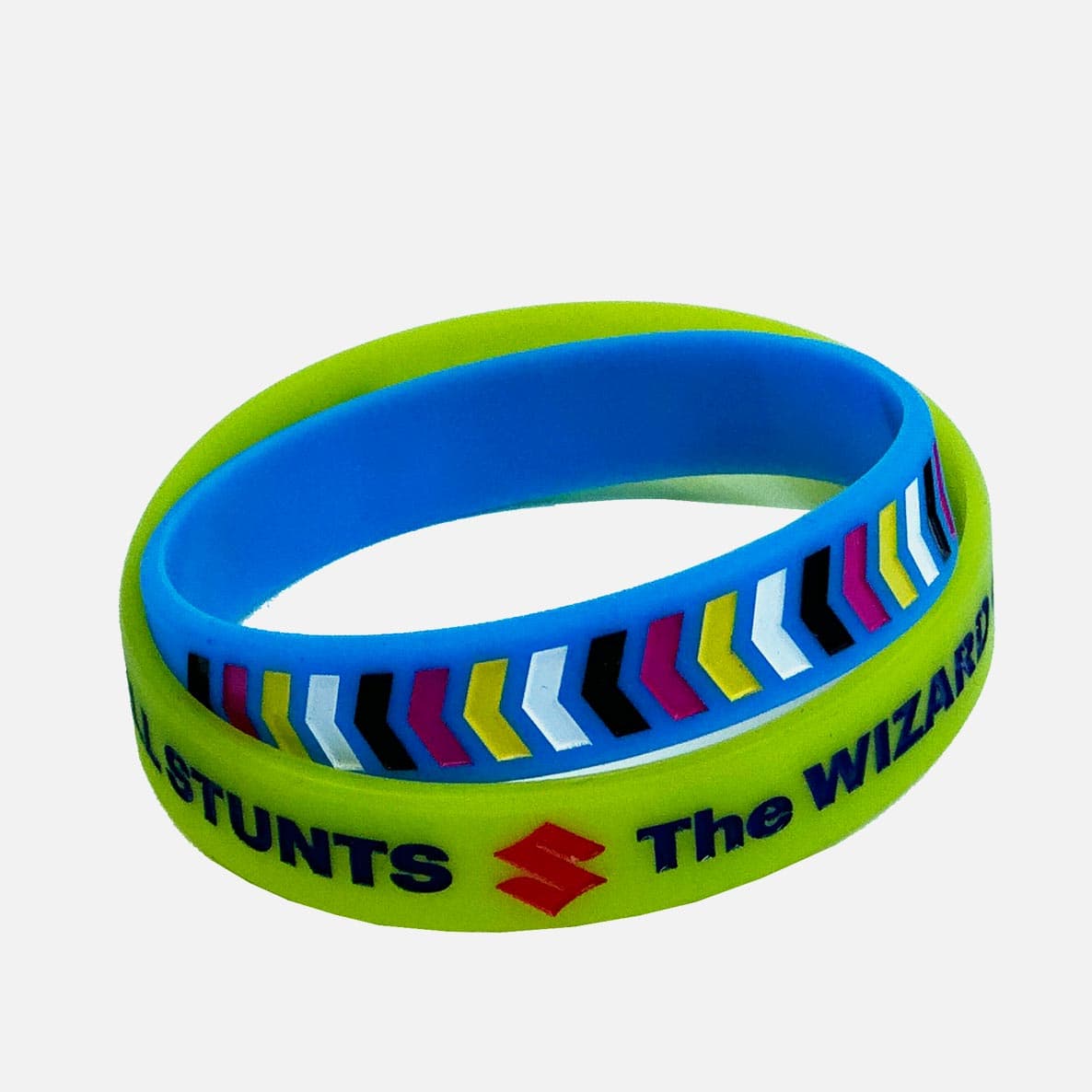 Silicone Wristbands Ink Filled