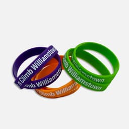 Silicone Wristbands Ink Filled 2