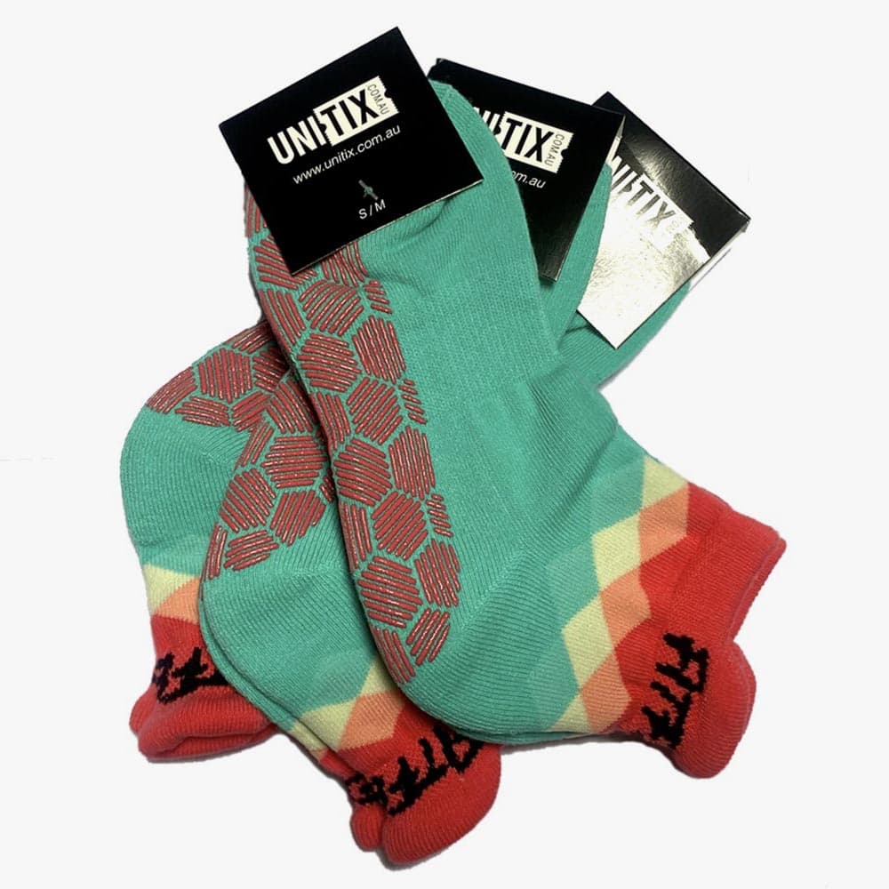 Cotton Pilates Grip Socks