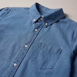 Embroidered Denim Shirt
