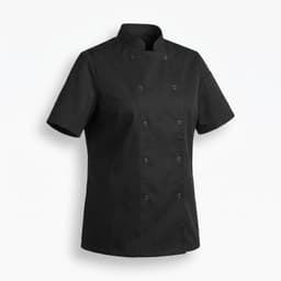 Custom Zest Women's Short Sleeve Chef Jacket CH232LS 2