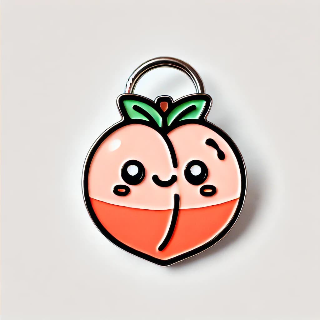 Soft Enamel Keychain