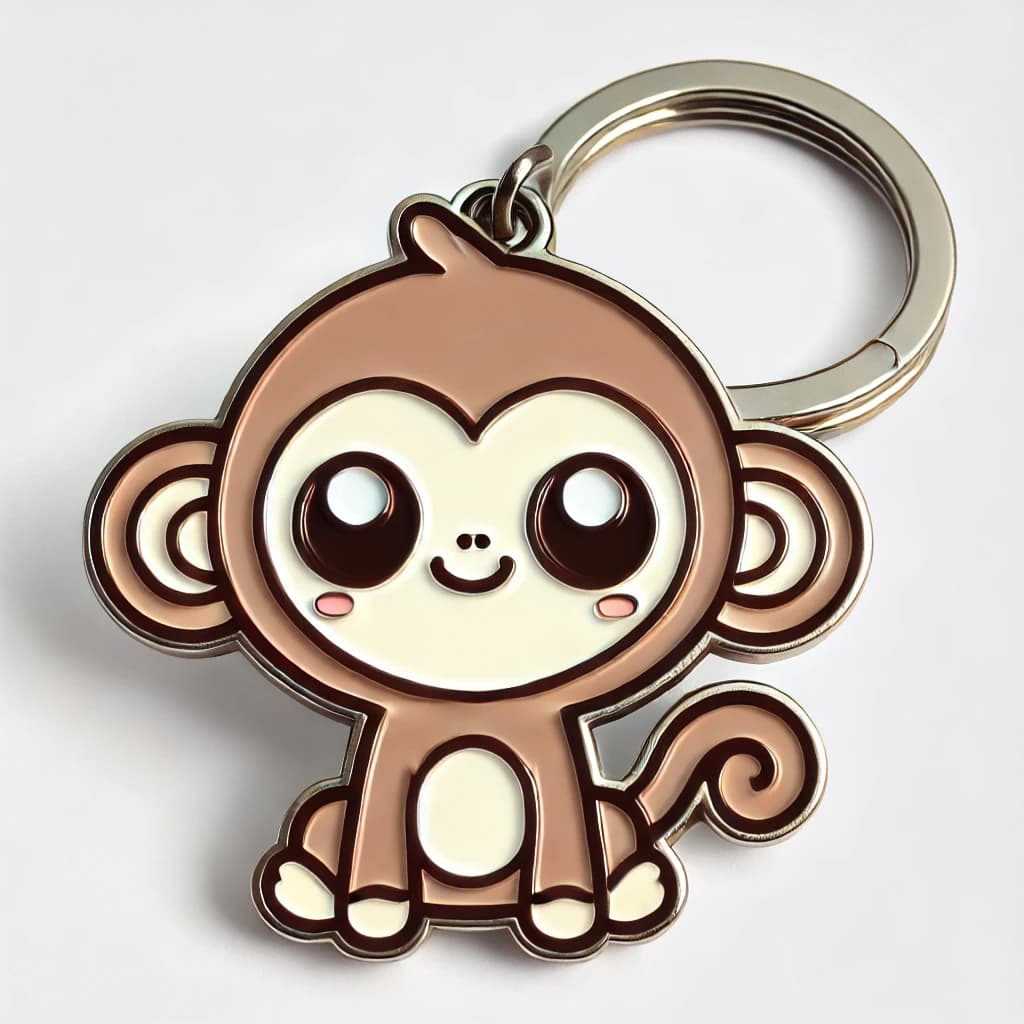 Soft Enamel Keychain