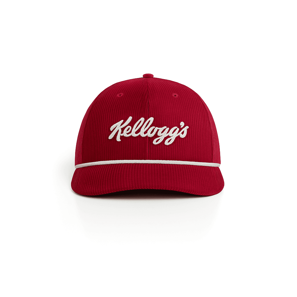Custom Embroidered Cord Rope Cap