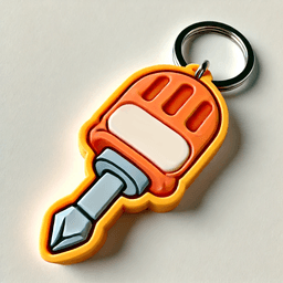 Keychain PVC 3D 3