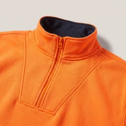 Custom Men's Hi-Vis Half Zip Fleece Sweat SW13A 4