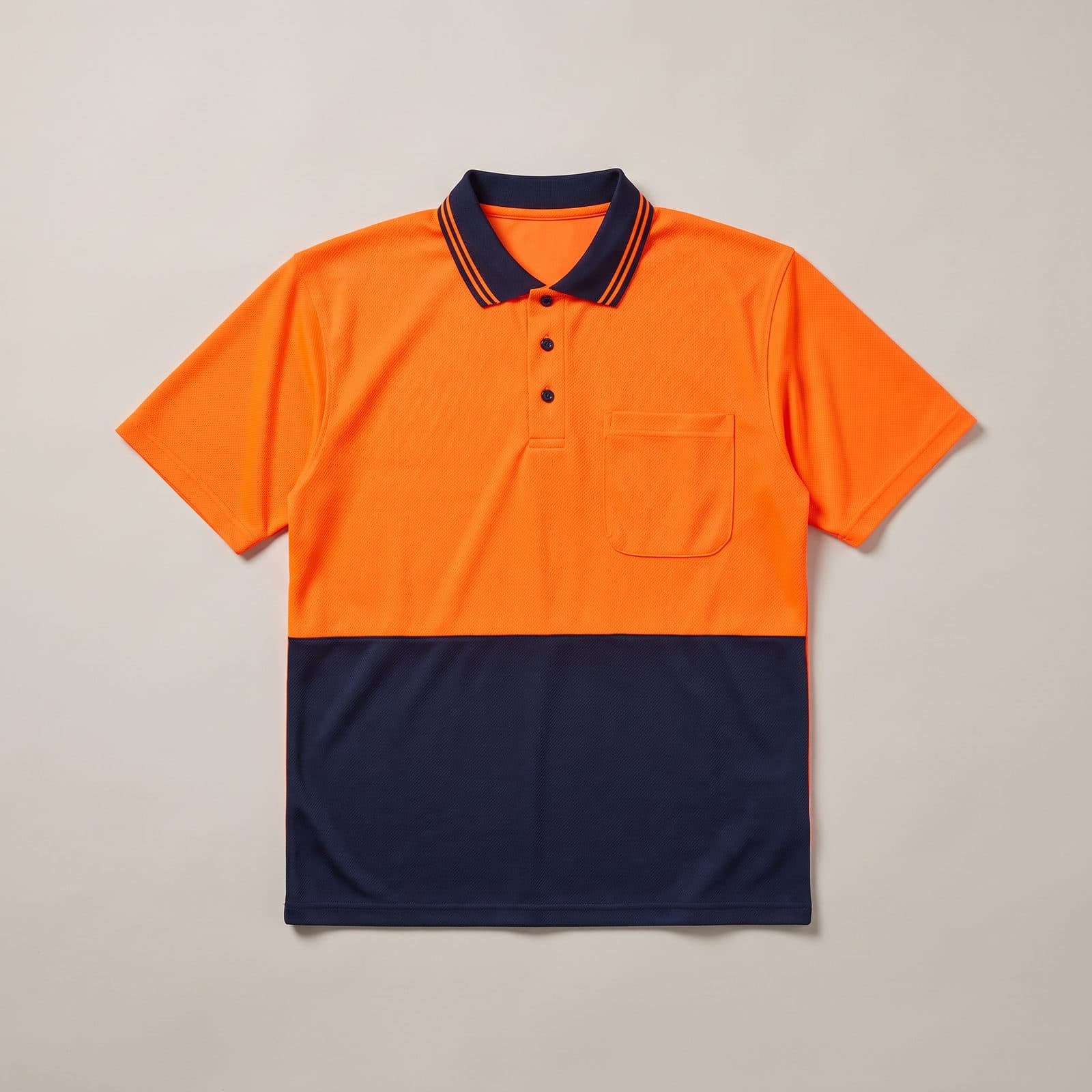 Custom Hi-Vis CoolDry Short Sleeve Safety Polo SW01CD