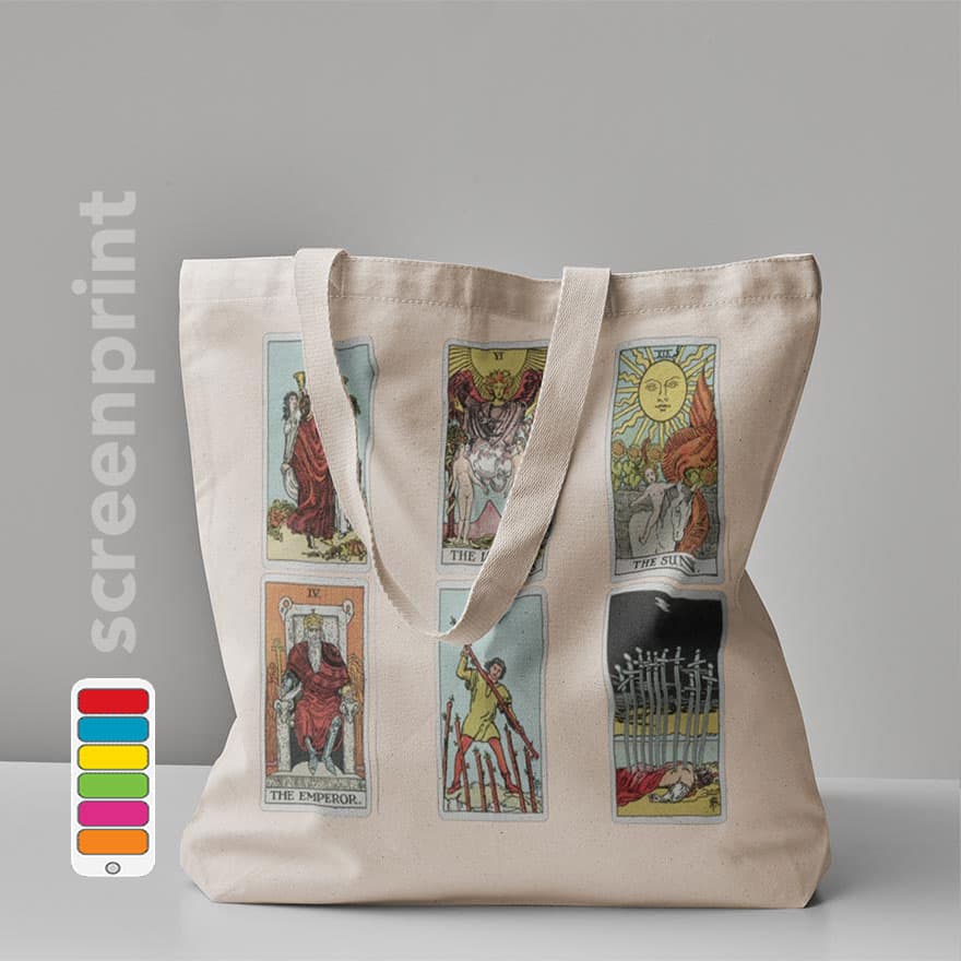 Tote Bag Natural Premium (Screen print)