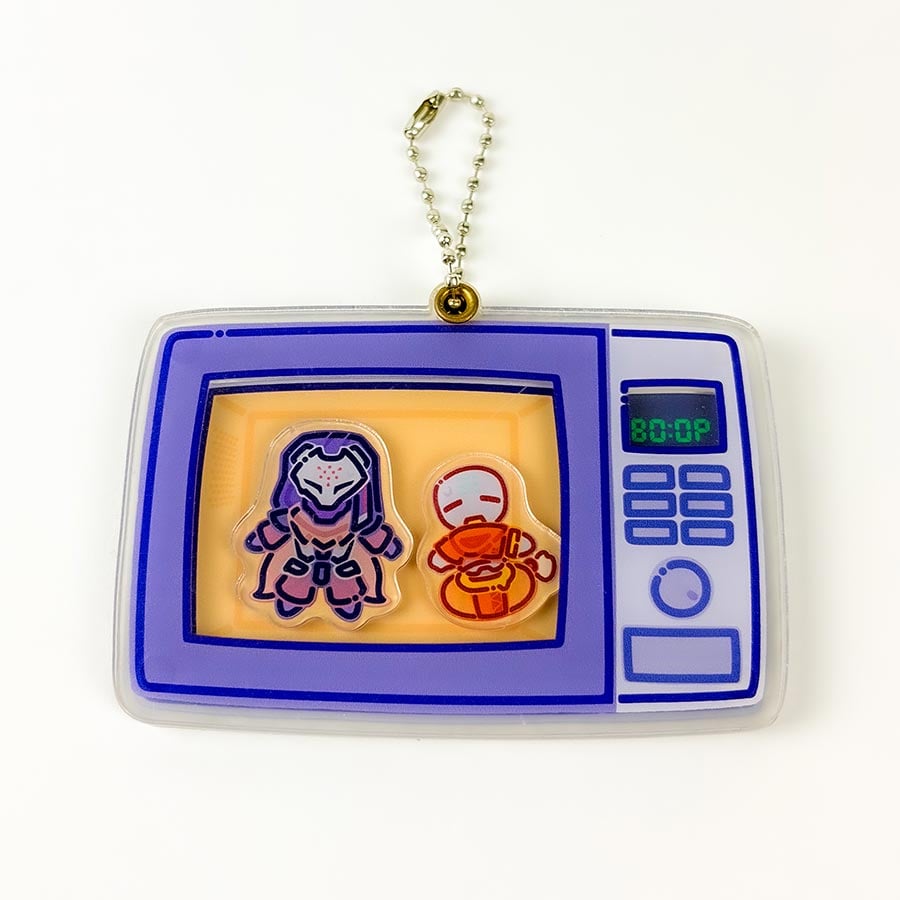 Acrylic Shaker Keychain