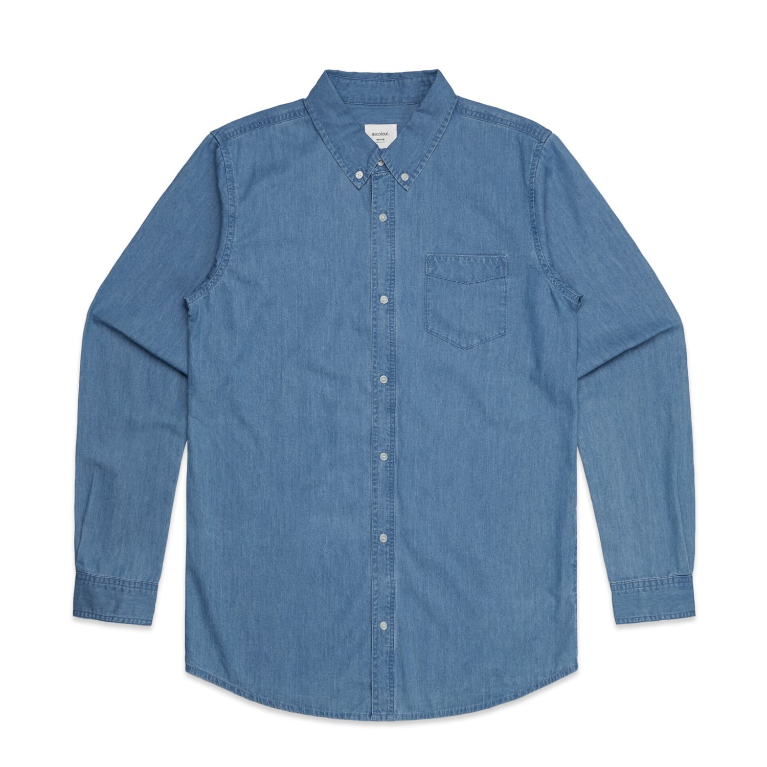 Embroidered Denim Shirt