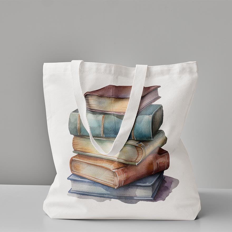 Tote Bag White Premium (Digital print)