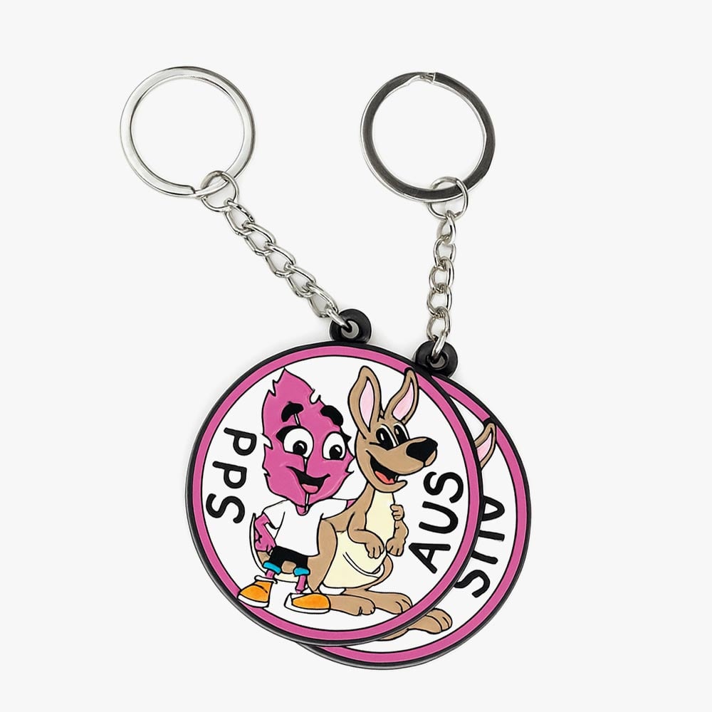 Hard Enamel Keychain