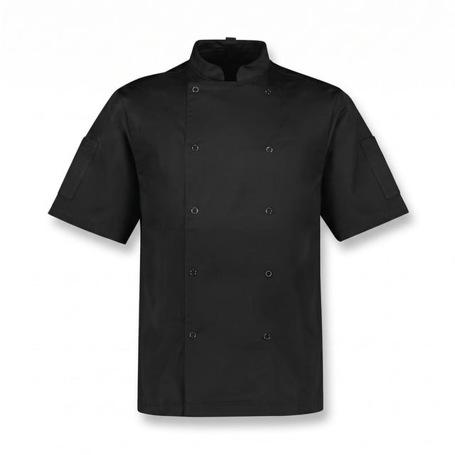 Custom Zest Men's Short Sleeve Chef Jacket CH232MS
