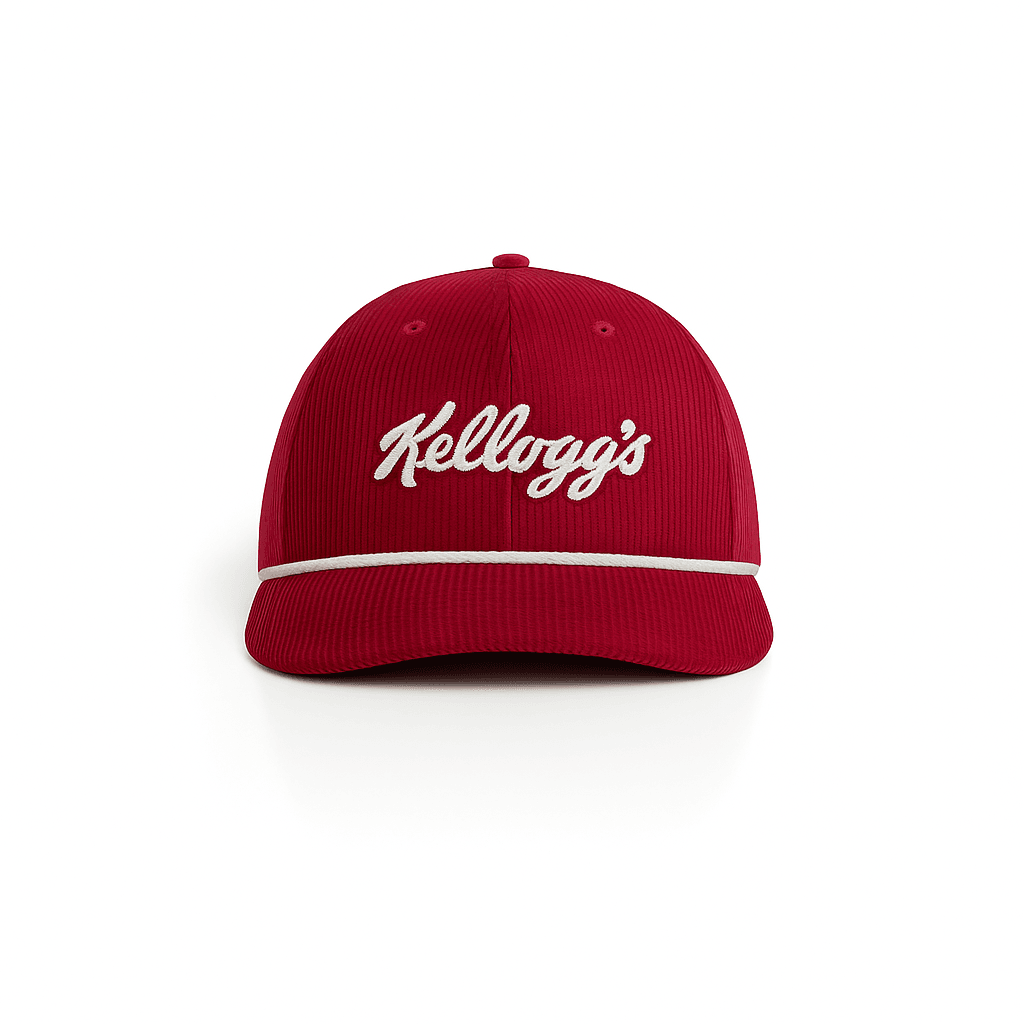 Custom Embroidered Cord Rope Cap