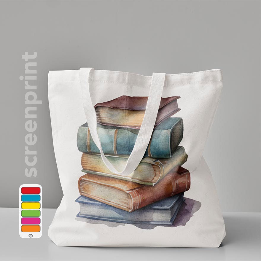 Tote Bag White Premium (Screen print)