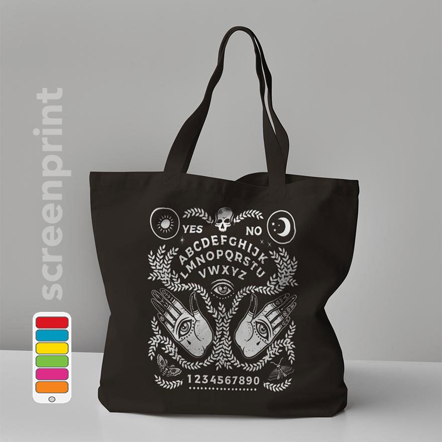 Tote Bag Black Premium (Screen print)