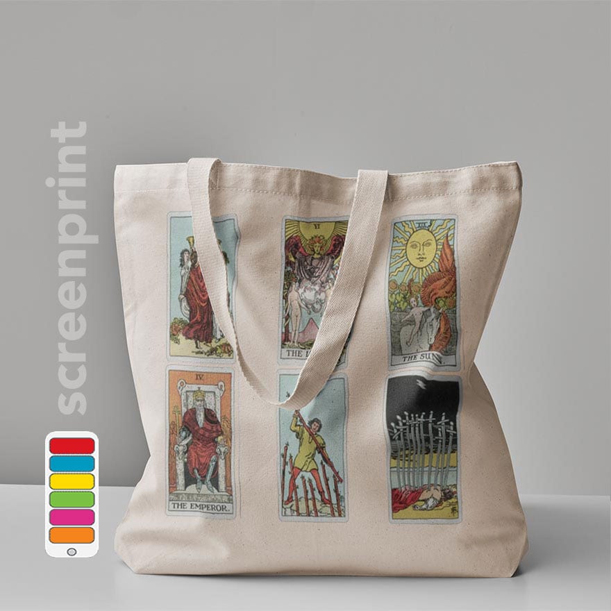 Tote Bag Natural Premium (Screen print)