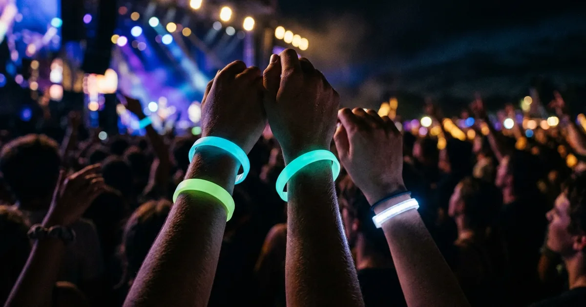 Glow and LED wristbands