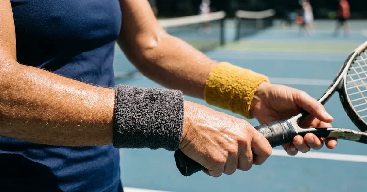 Custom sweat wristbands