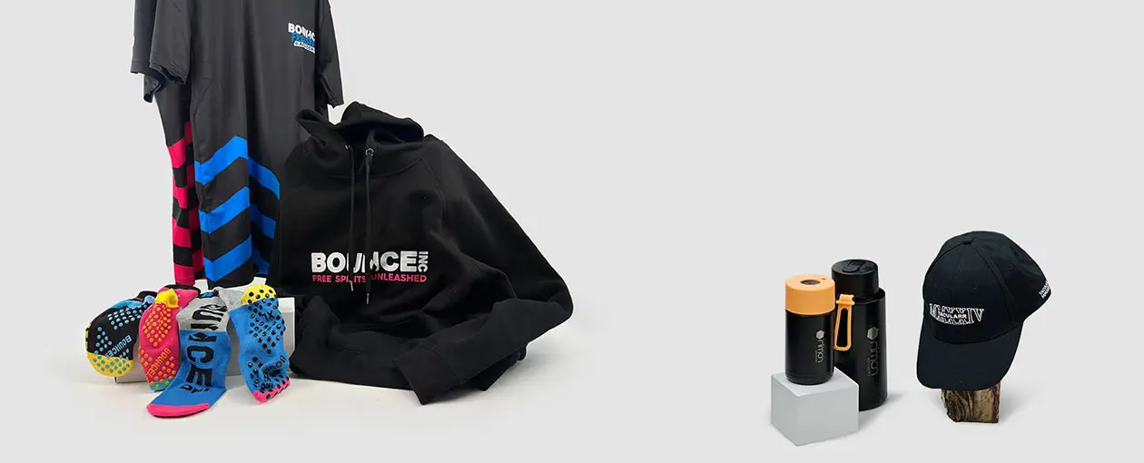 Custom branded merchandise