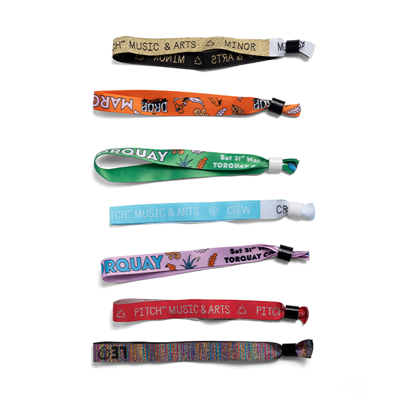 Eco Friendly Woven Wristbands (Recycled Plastic) - Unitix