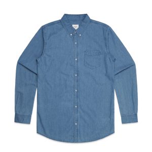 Embroidered Denim Shirt