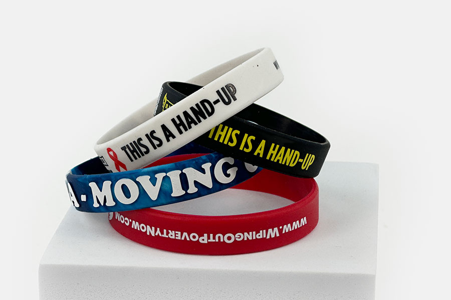 silicone wristbands banner