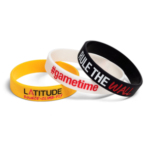 Silicone Wristbands Ink Filled